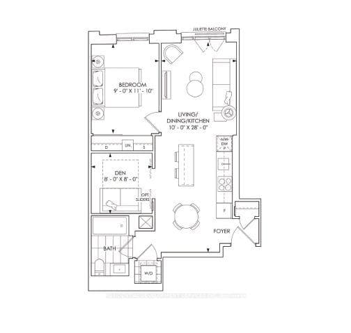 123 Portland Street 306, Toronto, ON M5V 0V9