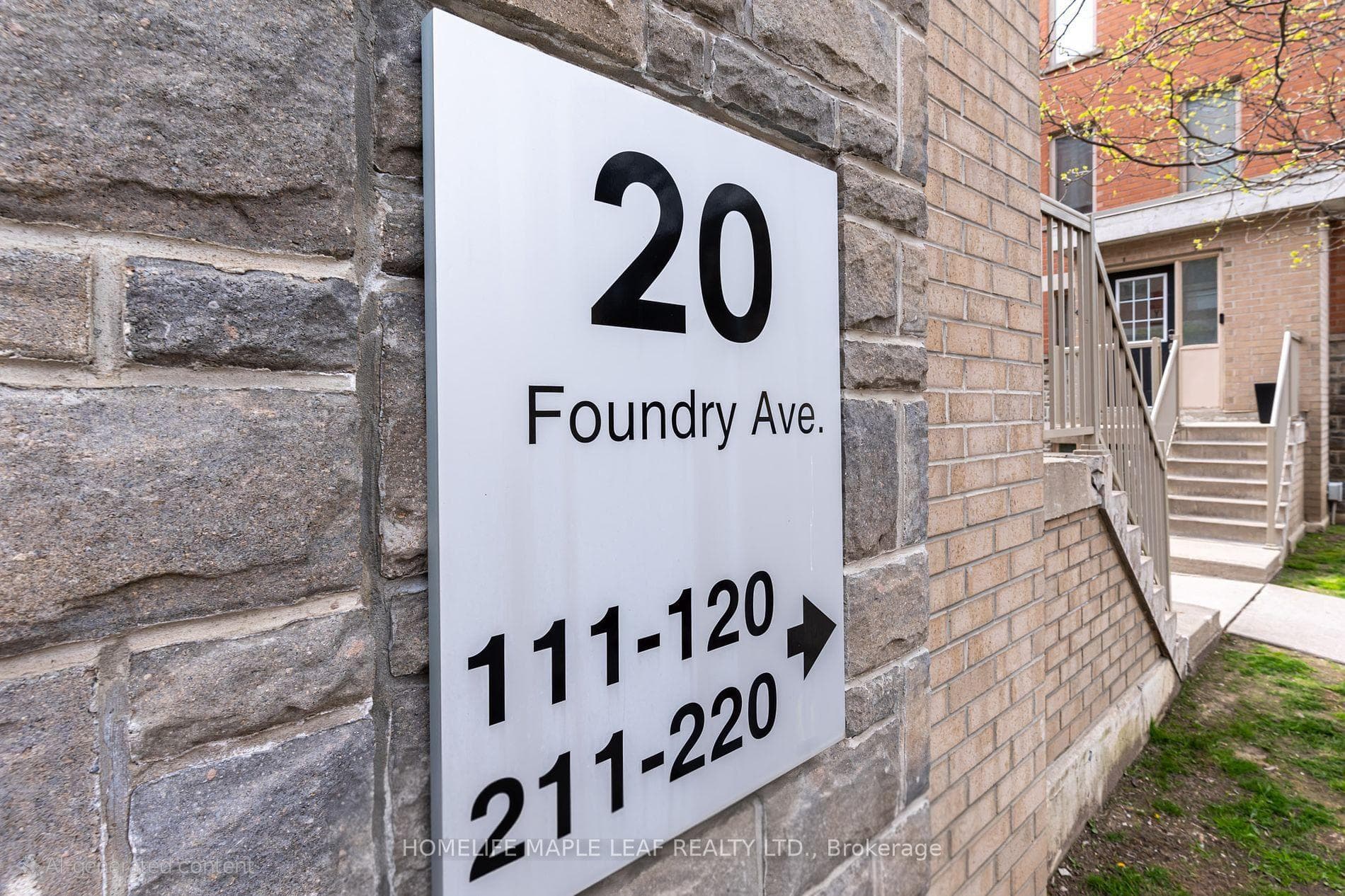20 Foundry Avenue 120, Toronto, ON M6H 4L1